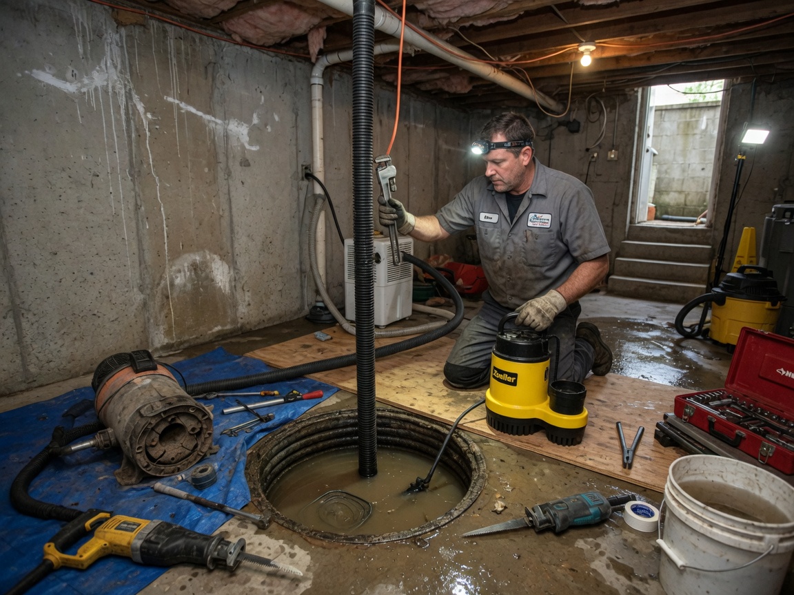 Sump Pump Replacement in Dayton, OH